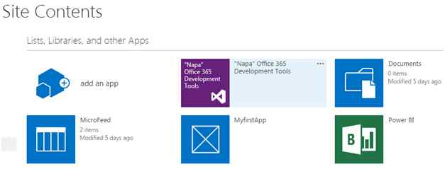 Once added click on it